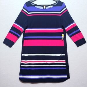 Crown & Ivy Striped Multicolor Dress Size PM